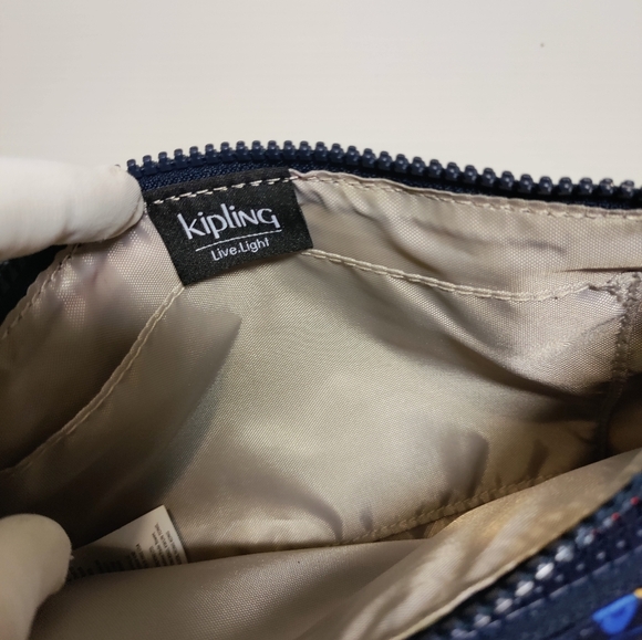 NWOT Kipling HB6557 Wes Crossbody Shoulder Bag Purse Polyester Splashy - Picture 9 of 10